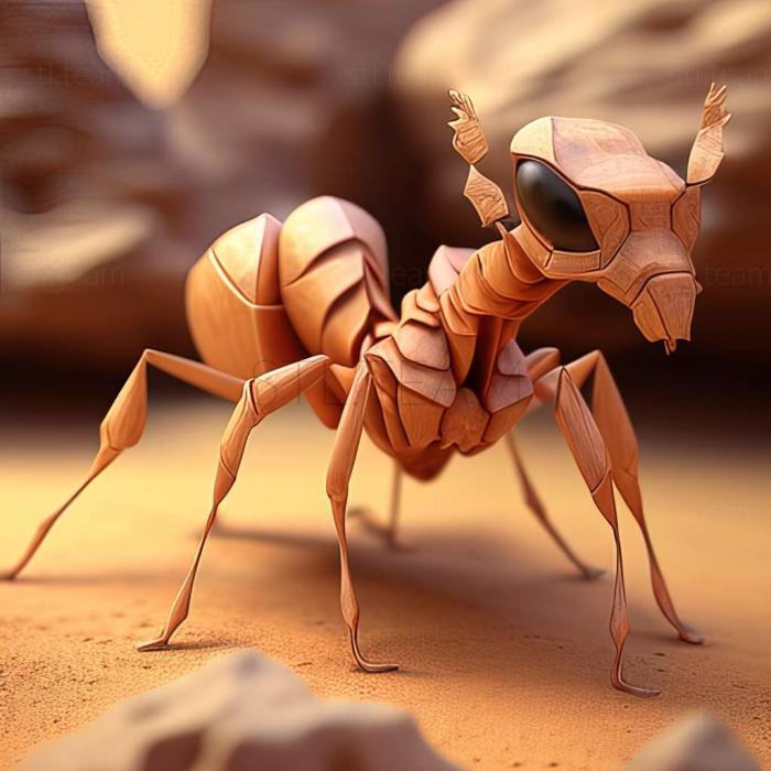 3D model Megalomyrmex mondabora (STL)